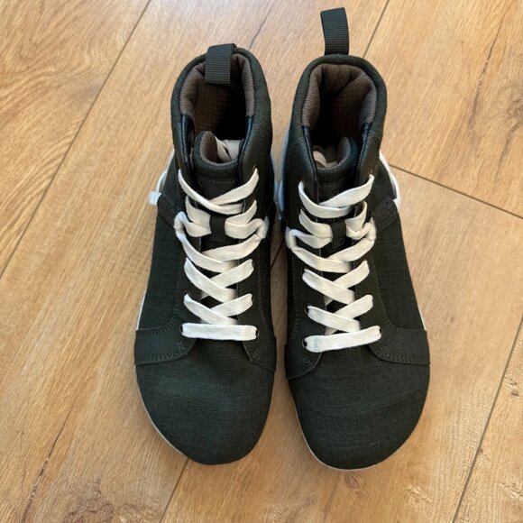 Xero Men's Toronto Green Canvas Barefoot High Top Sneakers (size 8.5) - Picture 5 of 7